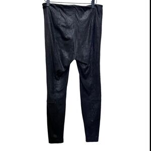 Lysse Black Shimmery Leggings Size Medium